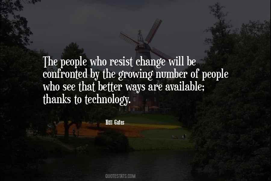 Quotes About The Change Of Technology #370221