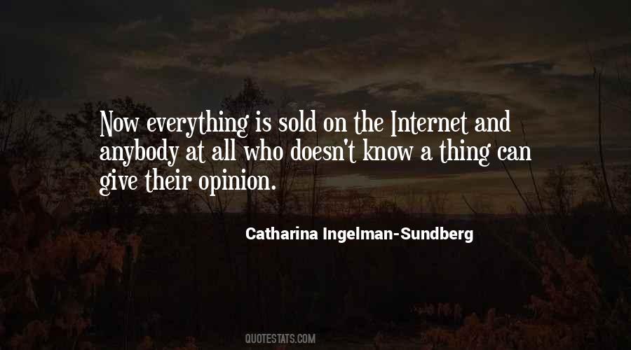 Modern Opinion Quotes #1808831