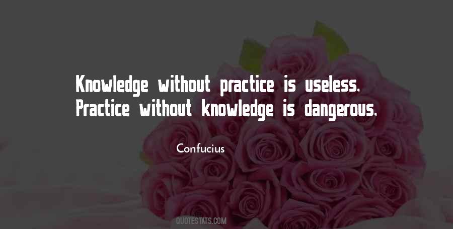 Quotes About Dangerous Knowledge #1075527