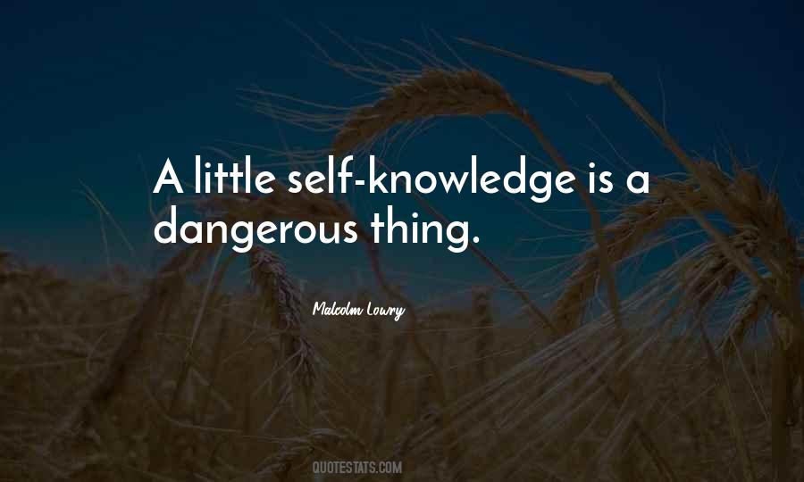Quotes About Dangerous Knowledge #1349719