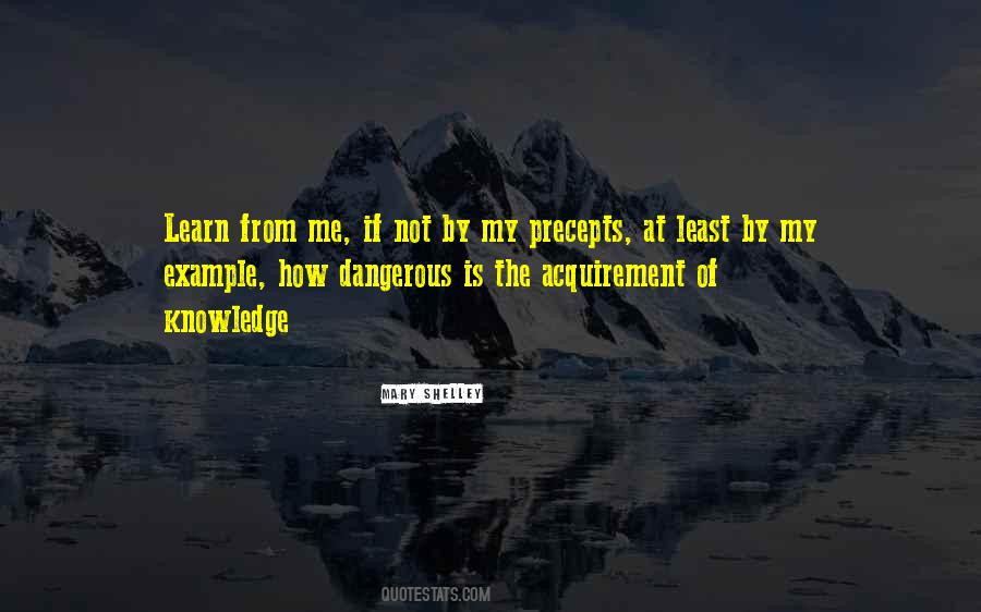 Quotes About Dangerous Knowledge #1388330