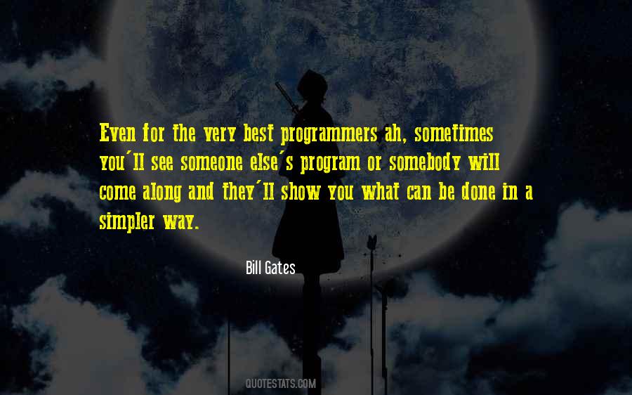 Quotes About Programmers #414810