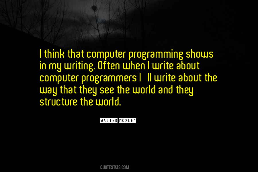 Quotes About Programmers #602302