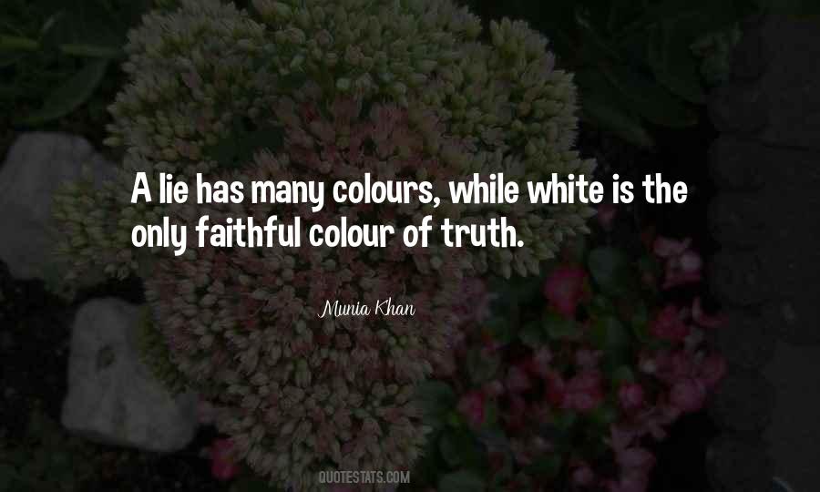 Quotes About White Lies #204152