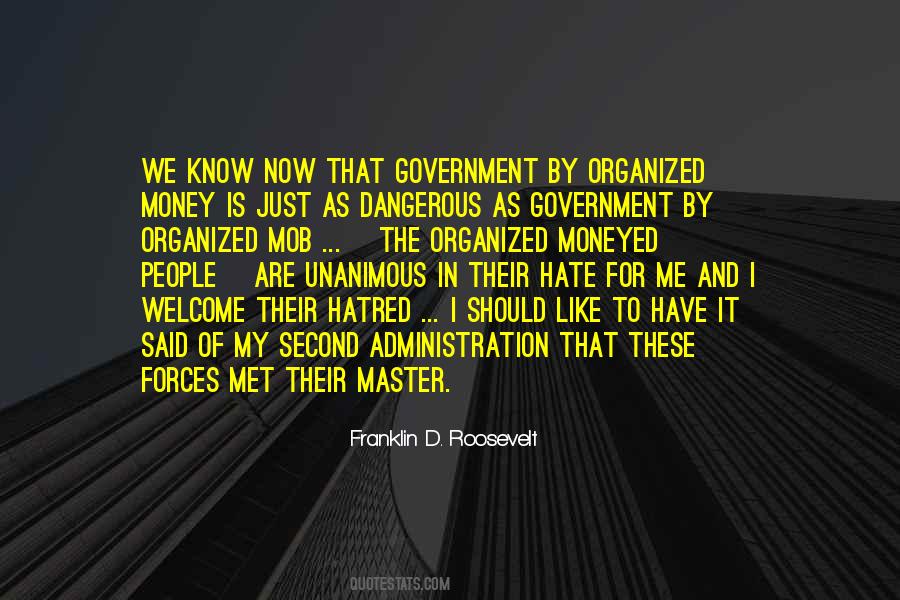 Hate Money Quotes #342355