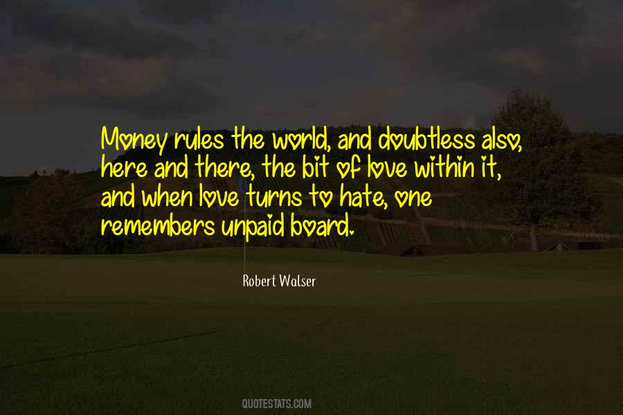 Hate Money Quotes #580597