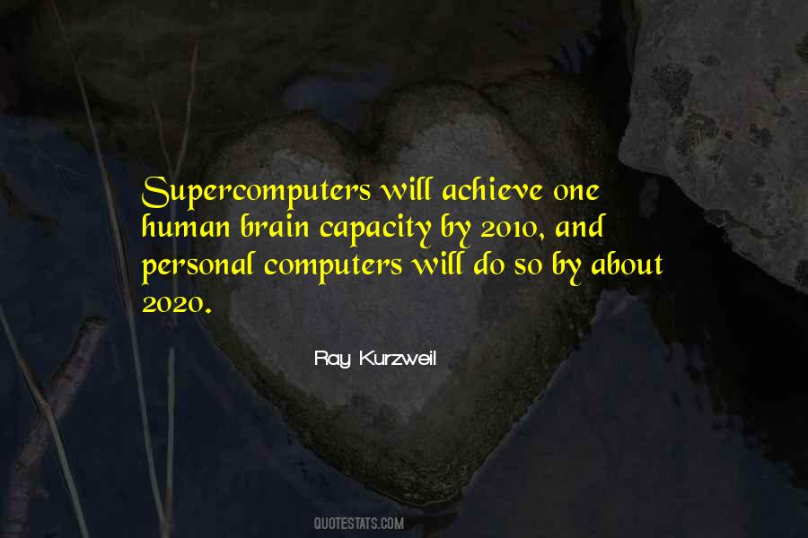 Quotes About Supercomputers #534981