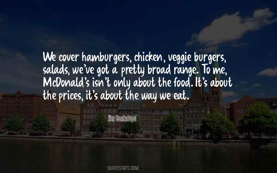 Quotes About Burgers #1056750