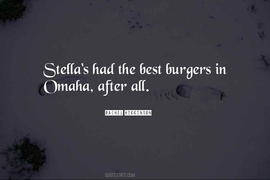 Quotes About Burgers #253902