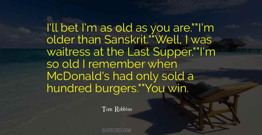Quotes About Burgers #766261