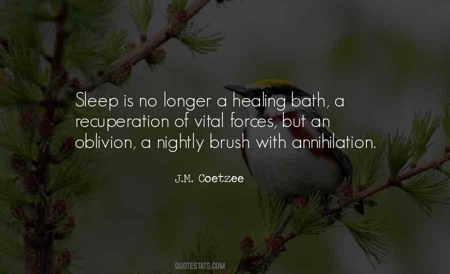 Quotes About Sleep And Healing #1764655