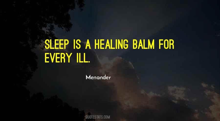 Quotes About Sleep And Healing #807248