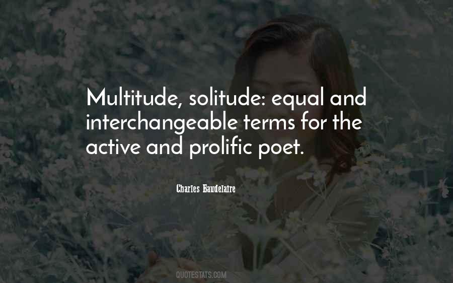 Quotes About Multitude #12921