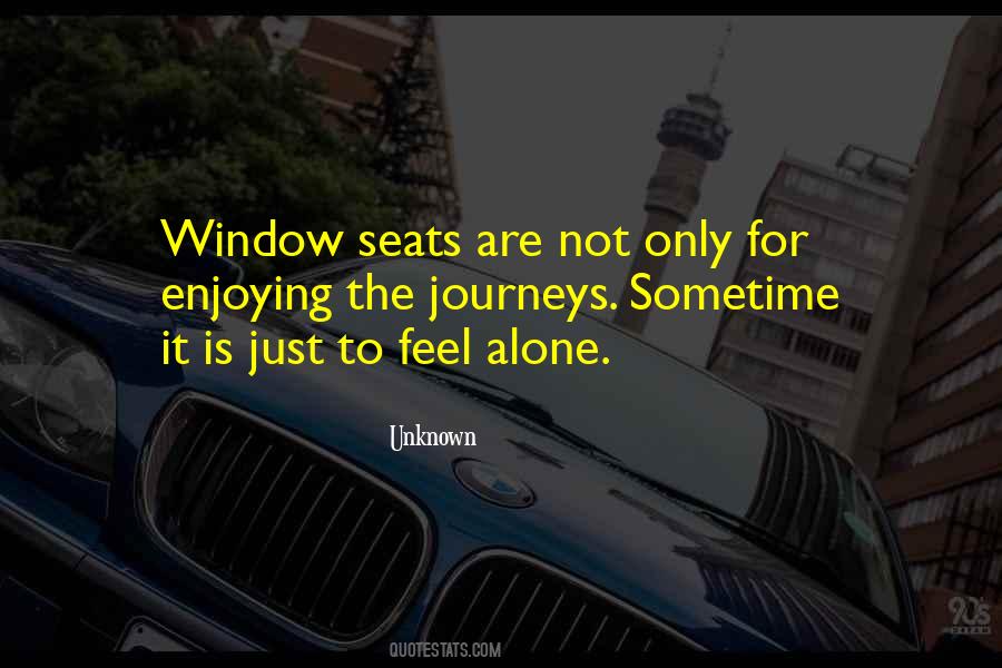 Quotes About Window Seats #1576628