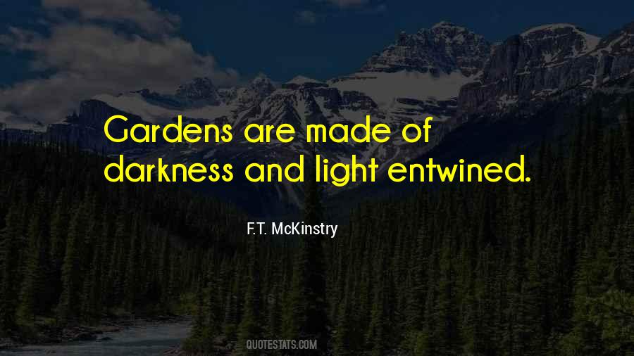 Quotes About Darkness And Light #209532