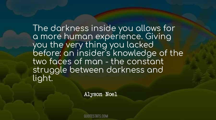 Quotes About Darkness And Light #263481