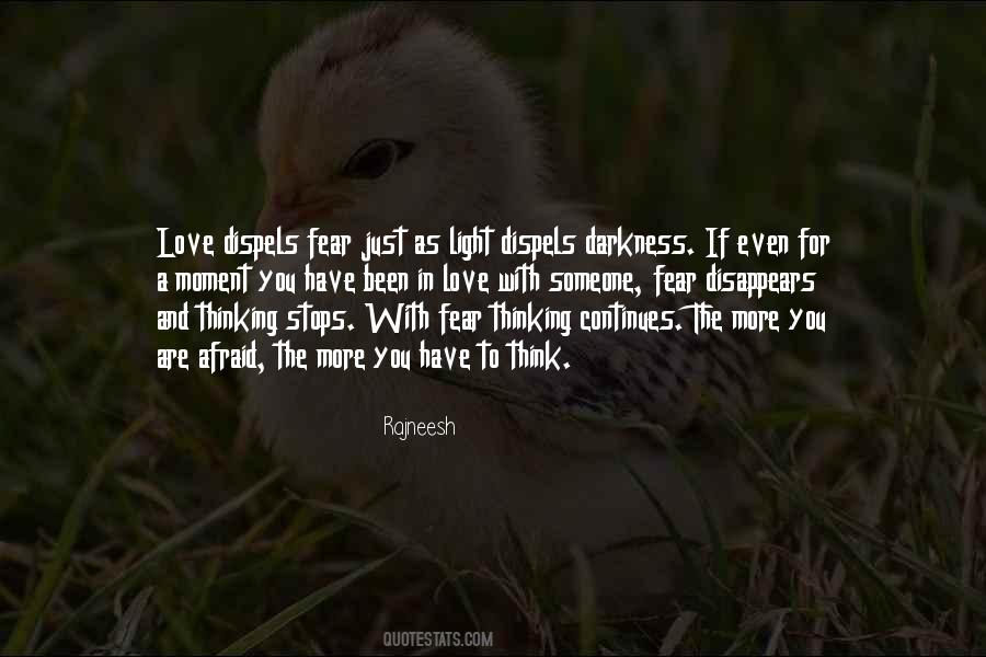 Quotes About Darkness And Light #57501