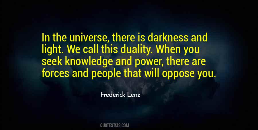 Quotes About Darkness And Light #854818