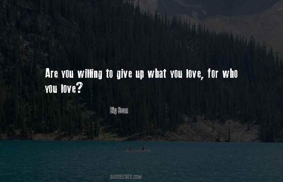 Quotes About Love Giving Up #701116