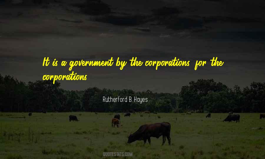 Quotes About Corporations #1290424