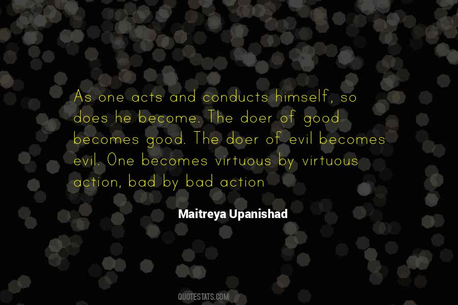 Quotes About Good Acts #2047