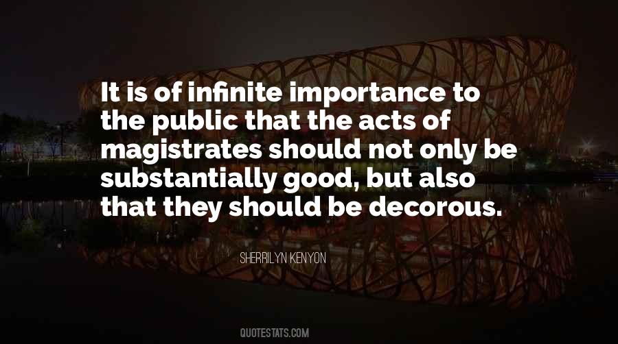 Quotes About Good Acts #290344