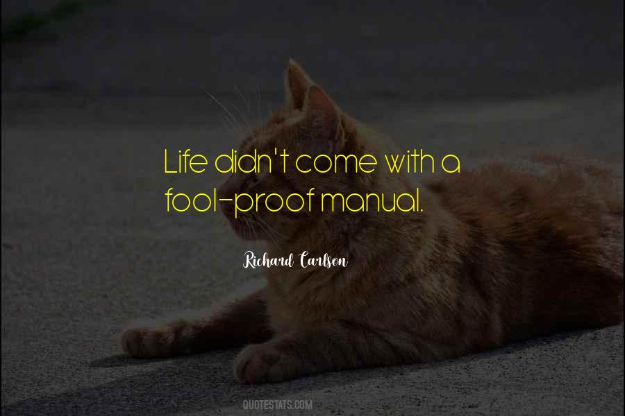 Fool Proof Quotes #164141
