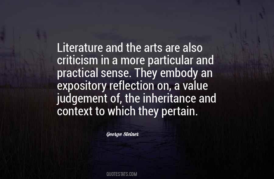 Quotes About Value Of The Arts #1172141