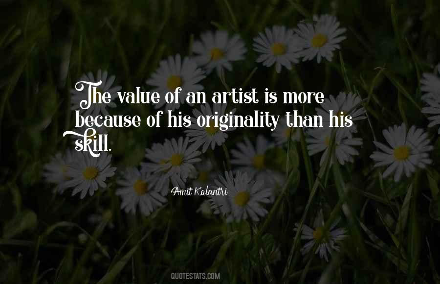 Quotes About Value Of The Arts #185073