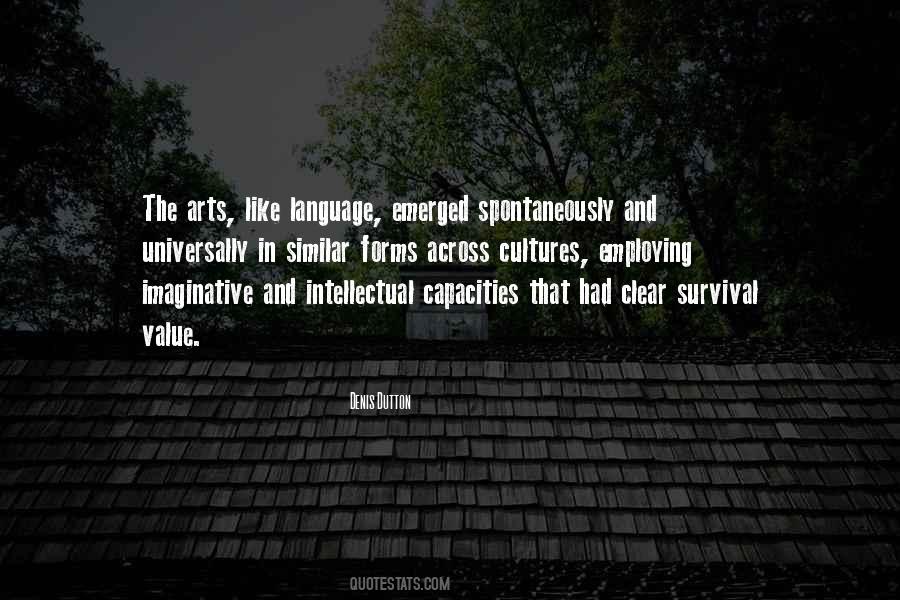 Quotes About Value Of The Arts #29059