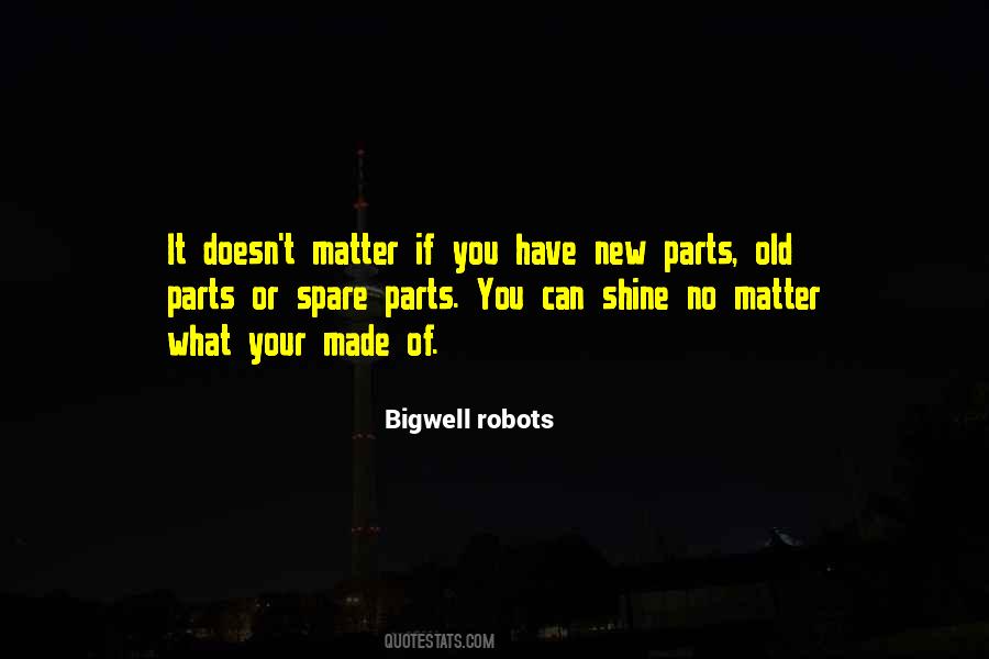 Quotes About Spare Parts #1847556