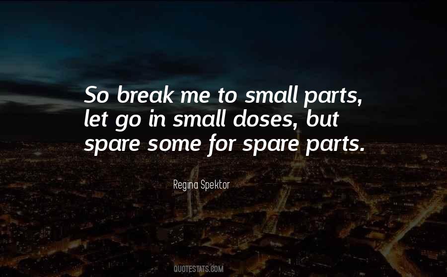 Quotes About Spare Parts #974365