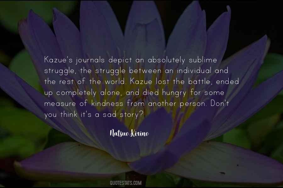 Sad Lost Quotes #1015893