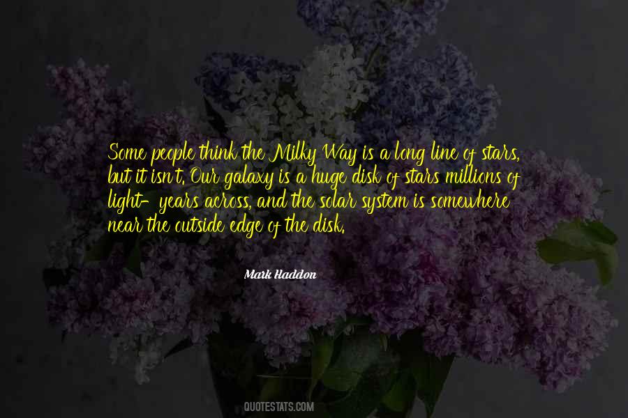 Quotes About The Milky Way #950133