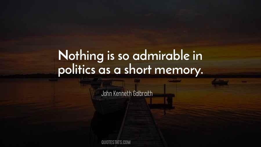 Quotes About Short Memory #23372