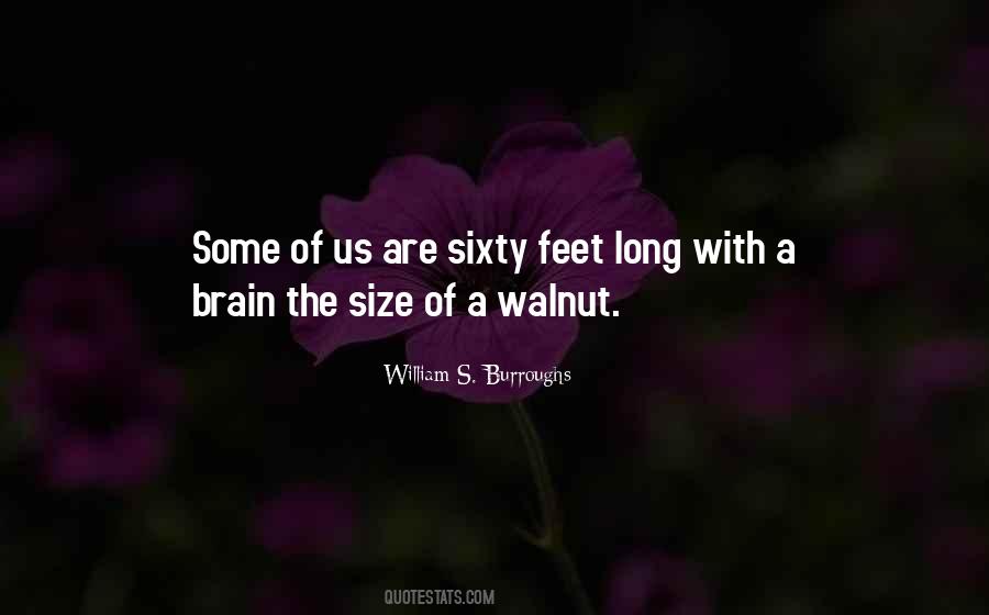 Feet Long Quotes #1289235
