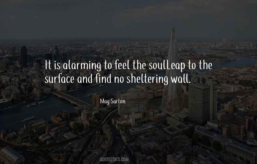 Quotes About Sheltering #1482909