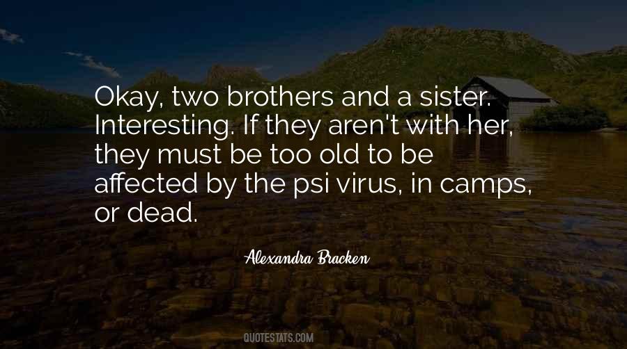 Quotes About Dead Sister #217204