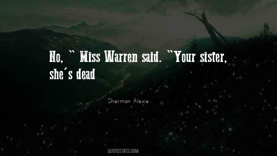 Quotes About Dead Sister #501568