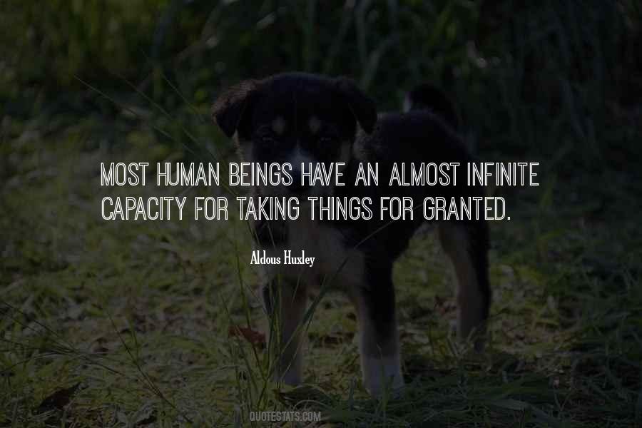 Quotes About Taking Things For Granted #1491275