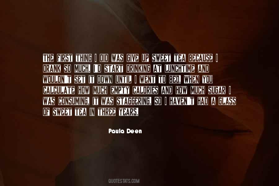 Empty Calories Quotes #245579