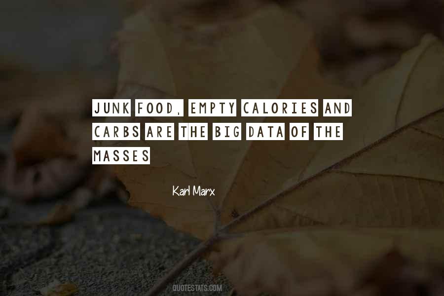 Empty Calories Quotes #746505