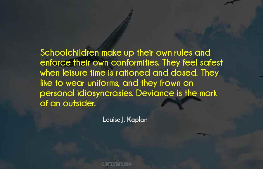 Quotes About Uniforms #273709