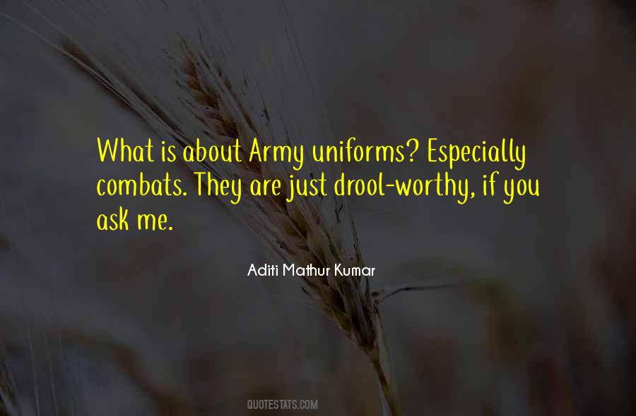 Quotes About Uniforms #75549