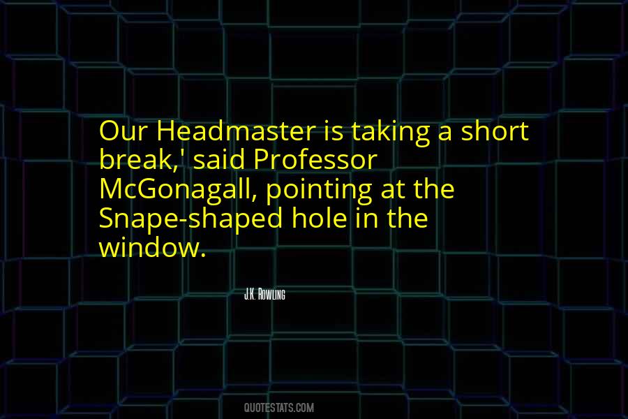 Quotes About Professor Mcgonagall #1091634