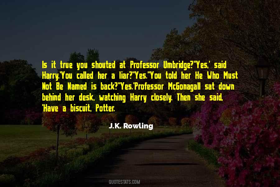 Quotes About Professor Mcgonagall #1771656