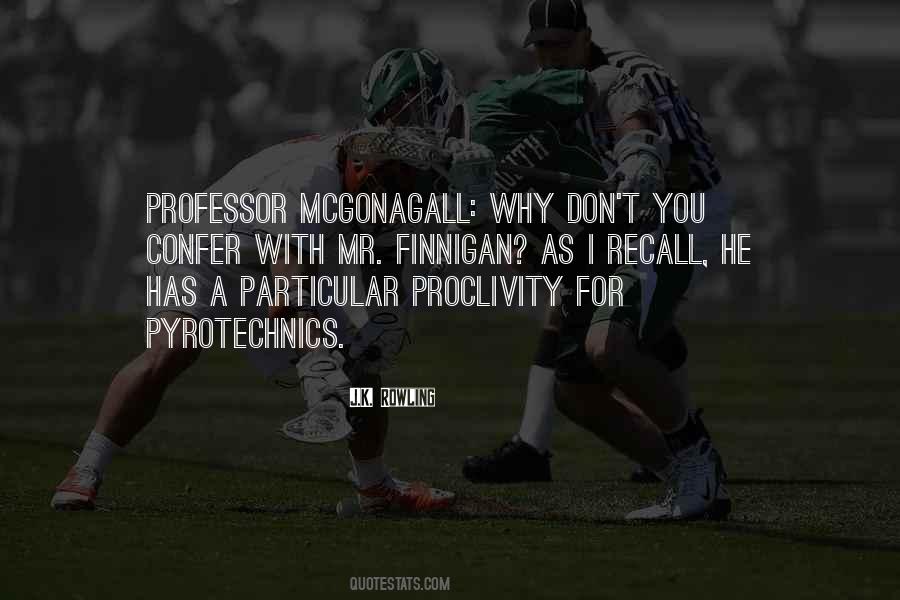 Quotes About Professor Mcgonagall #325879