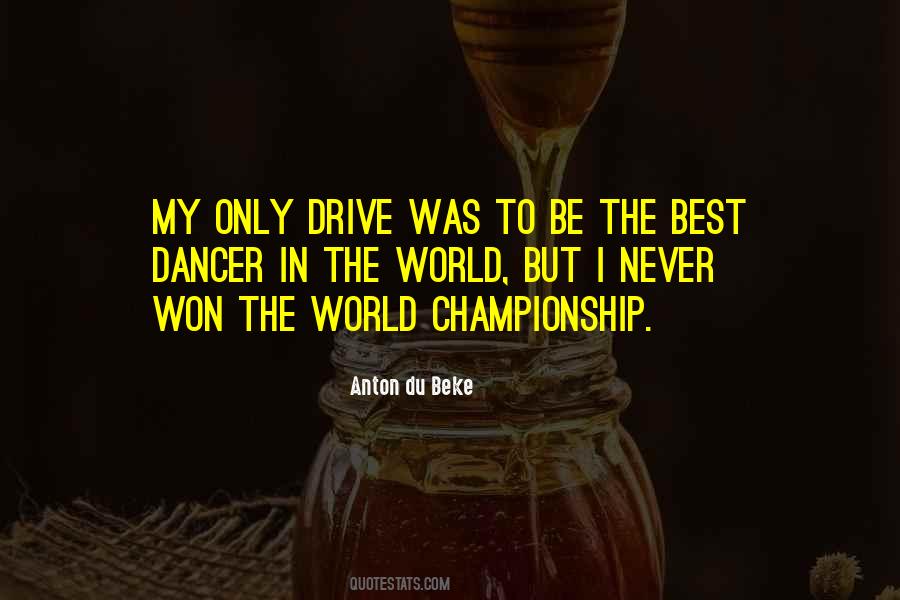 World Championship Quotes #1457318