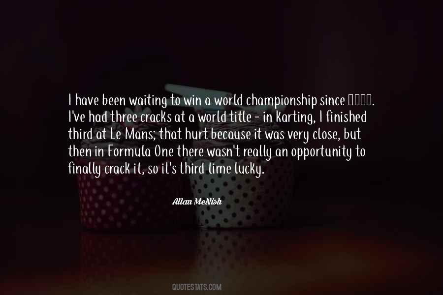 World Championship Quotes #297939