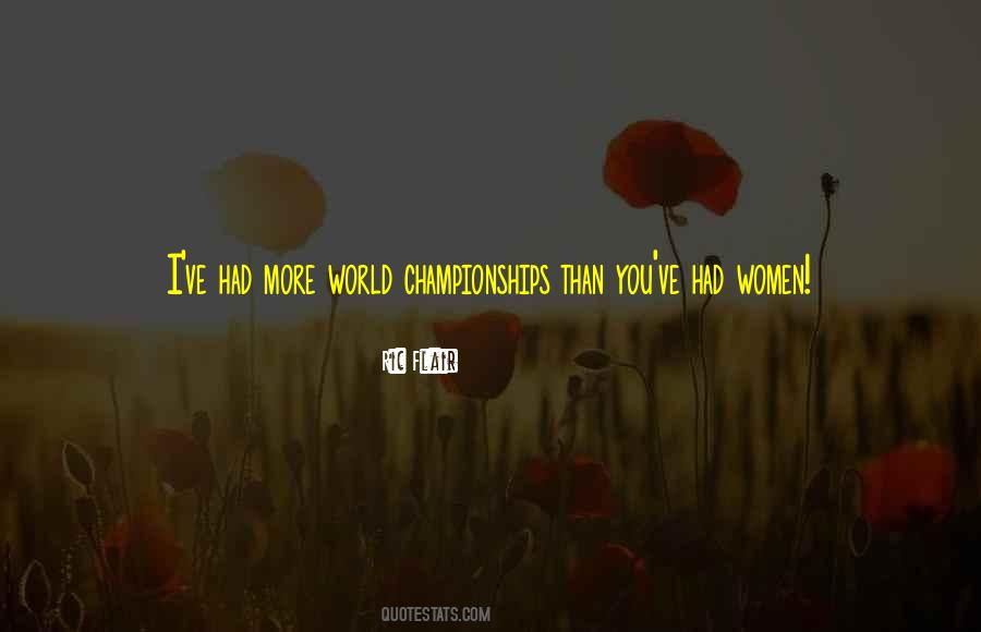 World Championship Quotes #73310